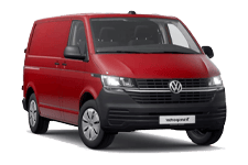 Van Hire High Peak - Red VW Transporter Automatic - Van hire High peak